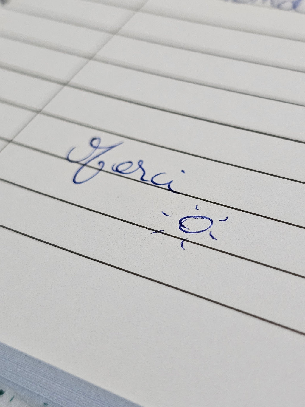 Carnet de note - Envol